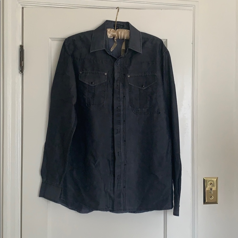At Collins Men’s button up shirt